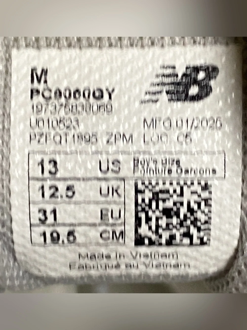 New Balance this item